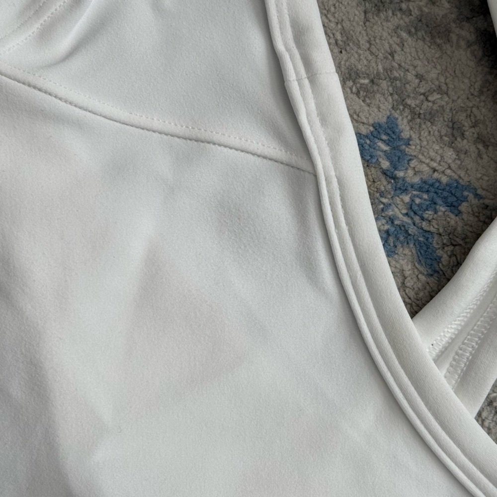 Lululemon Align Waist-Length Racerback Tank Top White (NWOT) - Picture 8 of 10